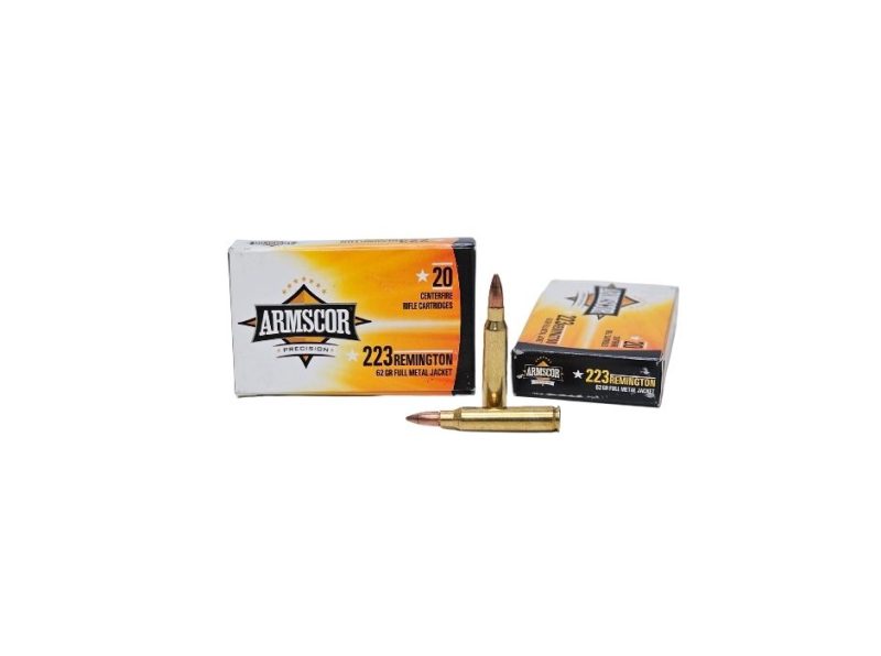 Armscor .223 Rem 62 Grain Full Metal Jacket