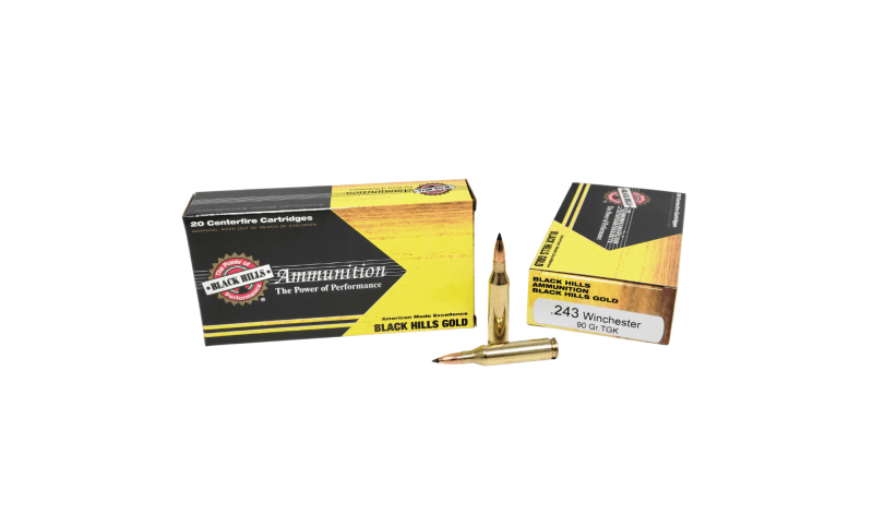 Black Hills Gold .243 Win 90 Grain Tipped GAMECHANGER