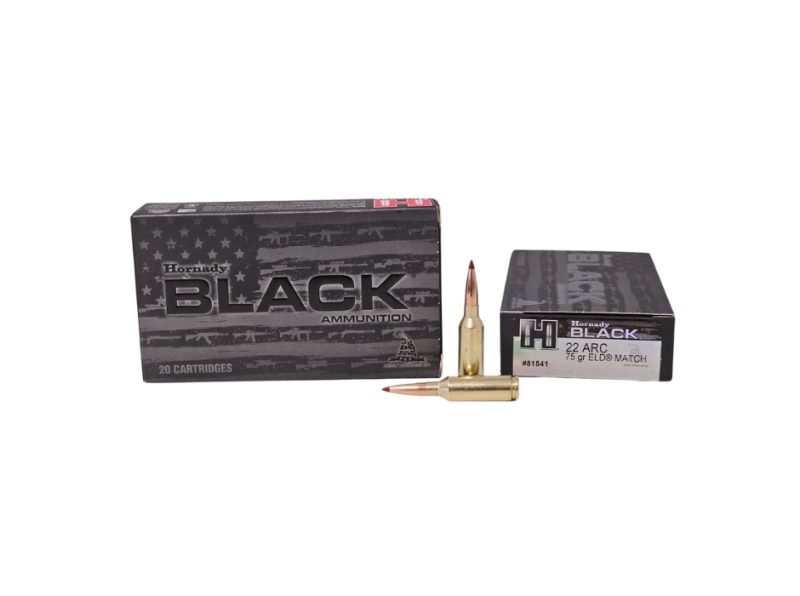 Hornady Black .22 ARC 75 Grain ELD Match