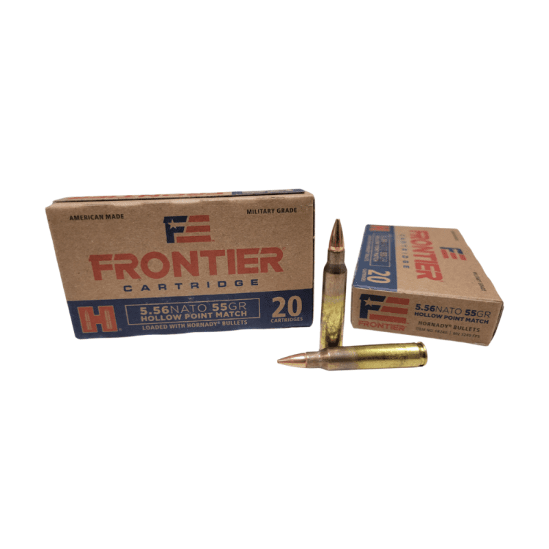 Hornady Frontier 5.56x45mm NATO 55 gr Hollow Point MATCH e1652453777462