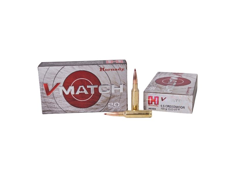 Hornady V Match 6.5 Creedmoor 100 Grain ELD VT