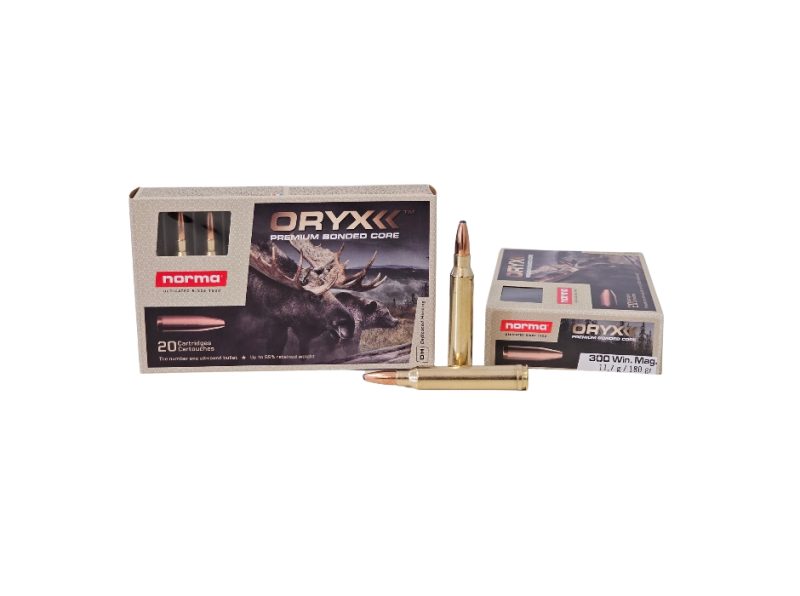 Norma ORYX .300 Win Mag 180 Grain Bonded Soft Point